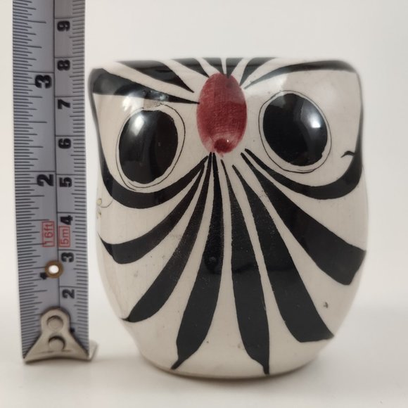 Set of 3 Talavera Ceramic Vintage Figurines Bird, Owl, and Fish Set - Picture 7 of 15